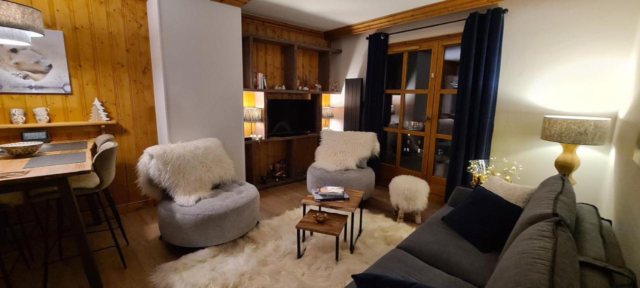Arc 1950 Appartement De Standing Refuge Du Montagnard, Vue Incroyable Sur Le Montblanc, Skis Aux Pieds Acces Spa Et Piscine Les Arcs  Eksteriør billede