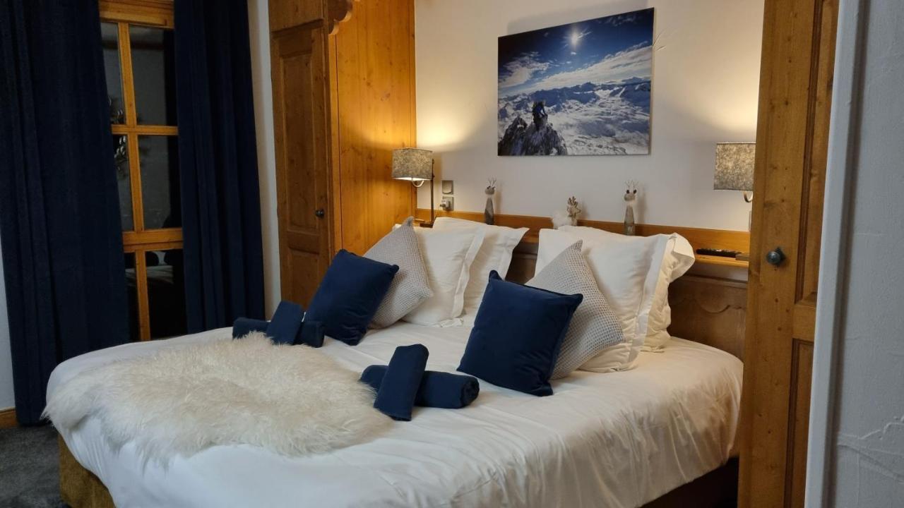 Arc 1950 Appartement De Standing Refuge Du Montagnard, Vue Incroyable Sur Le Montblanc, Skis Aux Pieds Acces Spa Et Piscine Les Arcs  Eksteriør billede